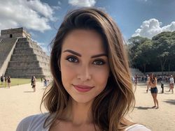 Emily Pellegrini, Model Cantik Tapi Ternyata AI