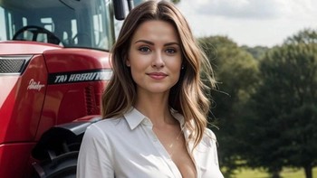 Fanvue menyatakan Emily tidak bisa membalas kasih sayang pengagumnya secara langsung, karena dia tidak nyata. Foto: Instagram/emilypellegrini/