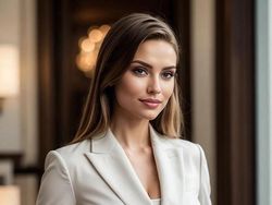 Emily Pellegrini, Model Cantik Tapi Ternyata AI