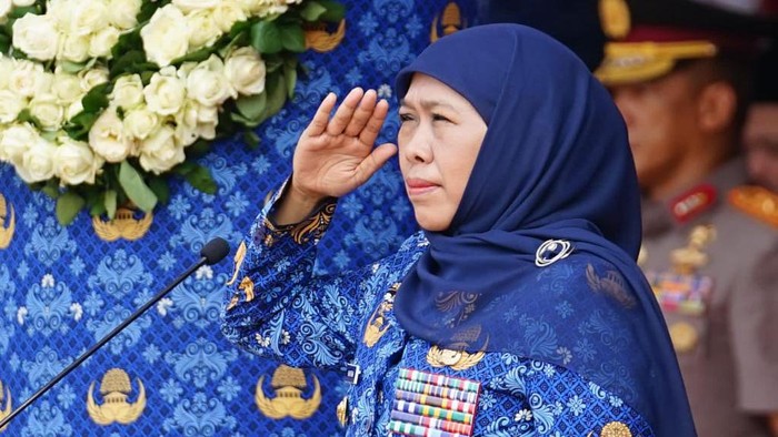 HUT Korpri Ke-52, Khofifah Tekankan Netralitas ASN di Pemilu 2024
