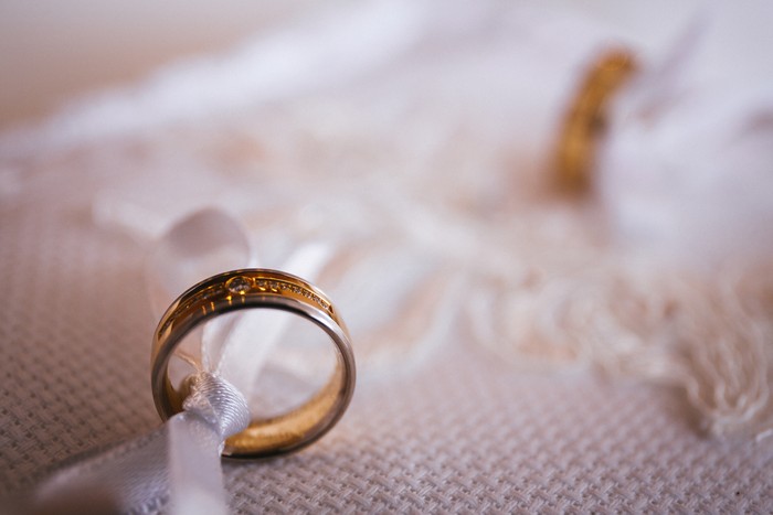 Ilustrasi cincin pernikahan