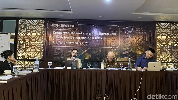 Indonesia Ocean Justice Initiative (IOJI). (Devi/detikcom)