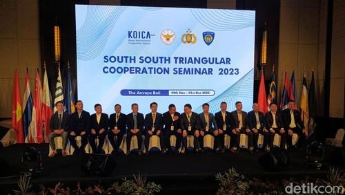 Divisi Hubungan Internasional (Hubinter) Polri, KNPA Korsel dihadiri 25 peserta dari sembilan negara ASEAN di Badung, Bali, Rabu (29/11/2023).