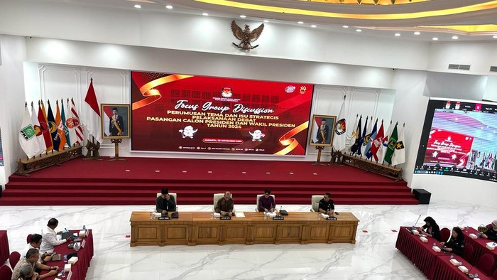 KPU rapat soal debat capres-cawapres