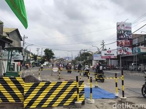 Lalin Flyover Lempuyangan Jogja Sempat Macet, Begini Kondisinya Kini