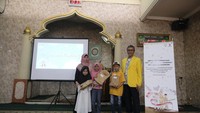 Kegiatan semakin beragam dengan diadakannya lomba mewarnai tokoh pahlawan. Lomba ini diikuti oleh adik-adik usia pra TK-SD Kelas 3. Foto: Humas UI