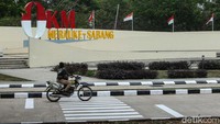 PLBN dengan tipe B ini memiliki 5.000 pelintas dalam sebulan. 
