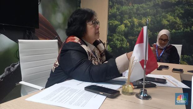 Menteri Lingkungan Hidup dan Kehutanan Siti Nurbaya Bakar