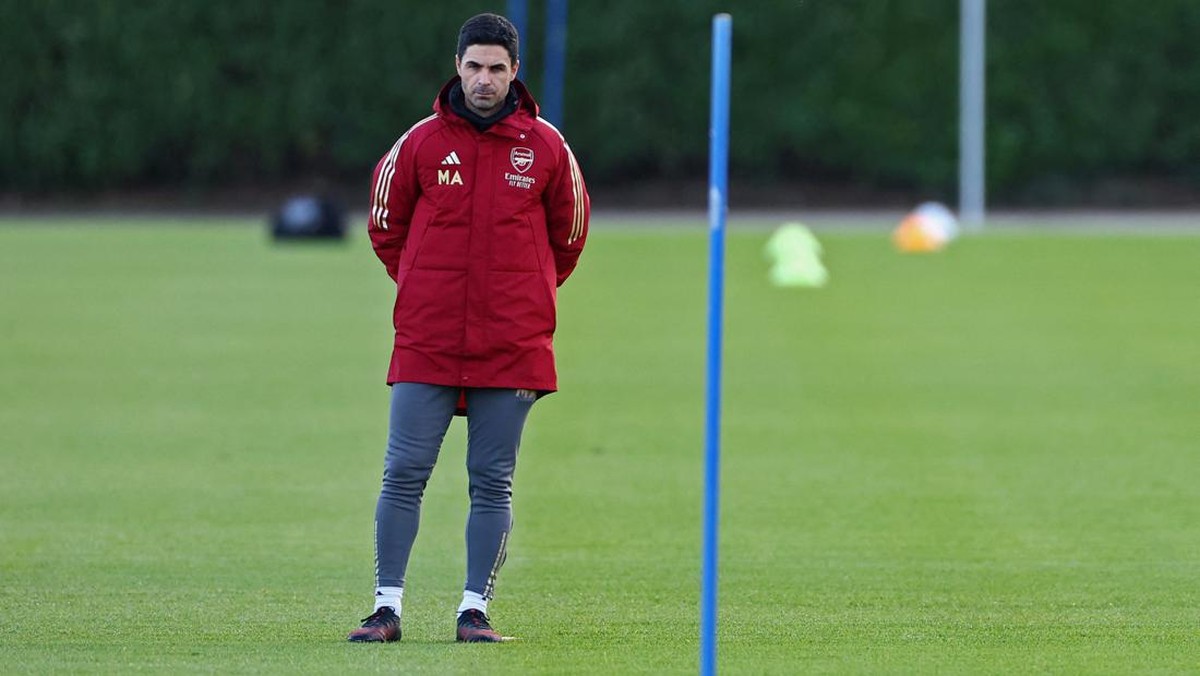 Pelatih Mikel Arteta bicara soal laga Arsenal vs Bayern Munich di perempatfinal Liga Champions. (Foto: Action Images via Reuters/MATTHEW CHILDS)