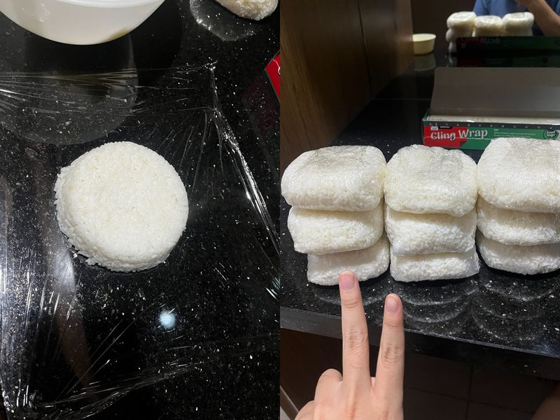 stok nasi beku lebih praktis