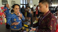 Pameran itu diikuti oleh 78 sekolah dari tingkat TK, SD dan SMP se-Denpasar.  