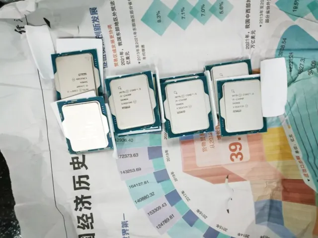 Beberapa CPU Intel yang berusaha diselundupkan melintasi perbatasan