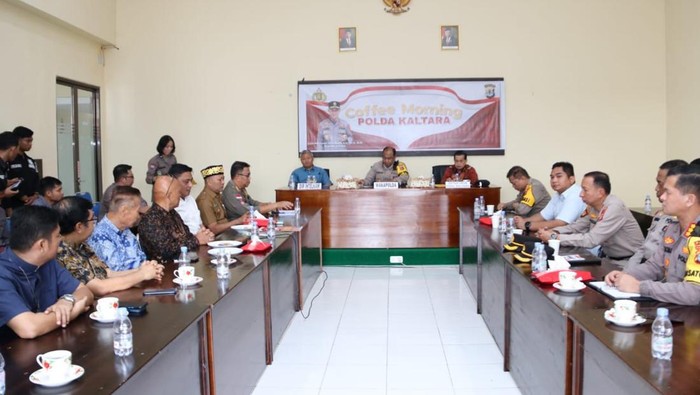 Polda Kaltara silaturahmi bersama FKUB Kaltara.