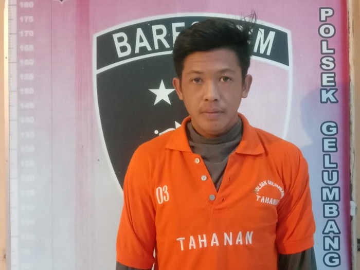Polisi menangkap pria yang mencuri aset PT KAI di Stasiun Gelumbang