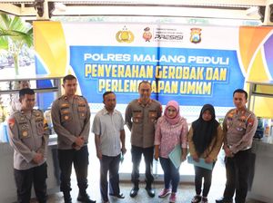 Polres Malang Salurkan Bantuan UMKM ke Keluarga Korban Tragedi Kanjuruhan