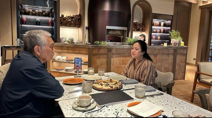 Puan bertemu dengan Luhut di Singapura