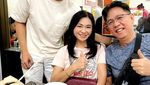 Puspa Dewi Asyik Kulineran Bareng Cucu dan Menantu di Korea Selatan