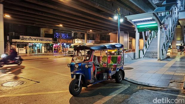 Tuk-tuk di Thailand.