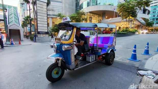 Tuk-tuk di Thailand.