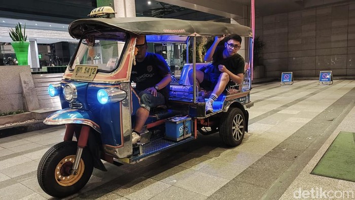 Tuk-tuk di Thailand.