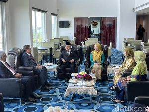 Maruf Amin Bertemu Premier Sarawak, Bahas Investasi-Perlindungan TKI