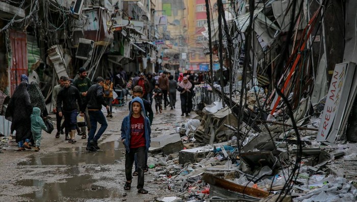 10 Potret Hancurnya Bangunan di Gaza