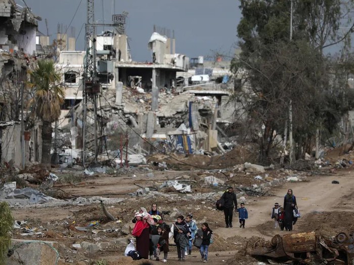10 Potret Hancurnya Bangunan di Gaza
