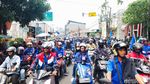 Long March Buruh ke Gedung Sate, Jalur Cimahi-Bandung Padat!