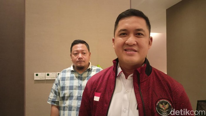 Bendahara  KONI Pusat Kemas Ilham Akbar.