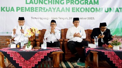 Gandeng Kemenag Kenalkan KUA Berdayakan Ekonomi Umat