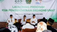 Pengenalan program ini dilangsungkan di Temanggung karena secara geografis Kabupaten Temanggung menjadi titik tengah dari Provinsi Jawa Tengah. Program KUA Pemberdayaan Ekonomi Umat dilatar belakangi adanya diskusi yang sudah dimulai beberapa waktu lalu terkait bagaimana KUA tidak hanya mengurusi persoalan menikah.