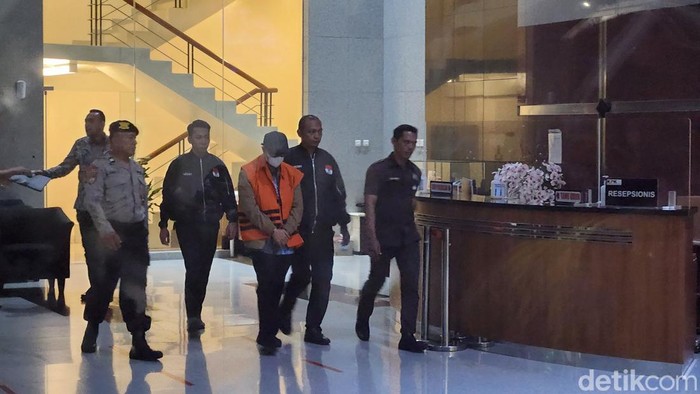 Gazalba Saleh ditahan lagi (Adrial Akbar/detikcom)