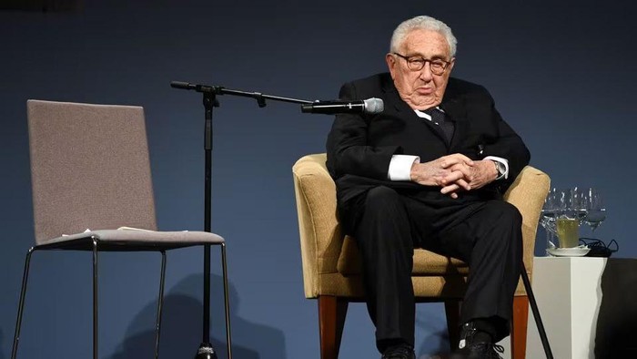 Former U.S. Secretary of State Henry A. Kissinger attends the American Academys award ceremony at Charlottenburg Palace in Berlin, Germany, January 21, 2020. REUTERS/Annegret Hilse/File photo Acquire Licensing Rights