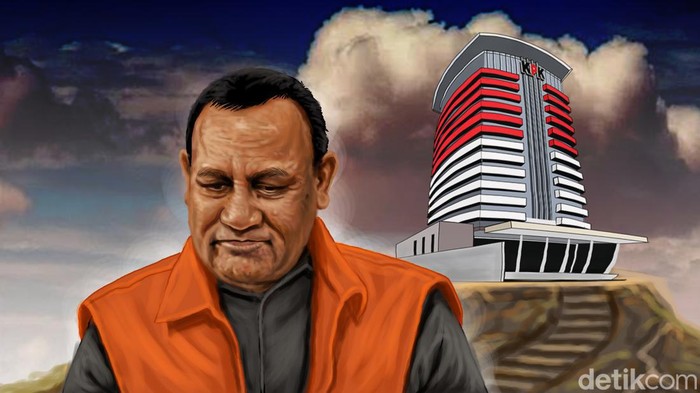 Ilustrasi Investigasi detikX Firli Bahuri Tersangka