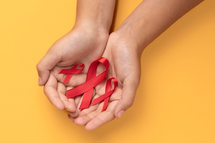 ilustrasi pita AIDS