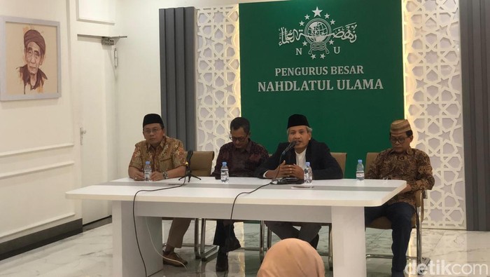 Jumpa pers Lakpesdam NU soal muktamar