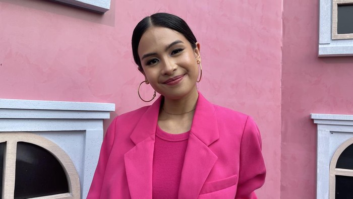 Maudy Ayunda di Jumpa Pers Lazada Fest 2023