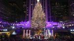 Kelap-kelip Pohon Natal Ikonik di Rockefeller Center
