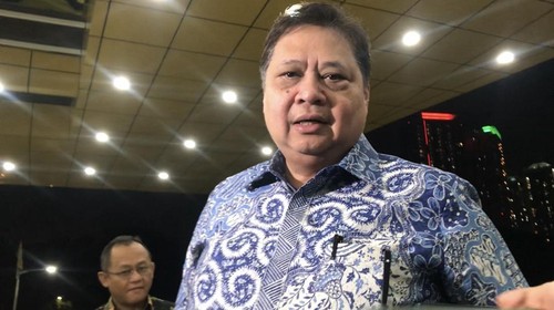 Ketua Umum Golkar Airlangga Hartarto (Firda/detikcom)