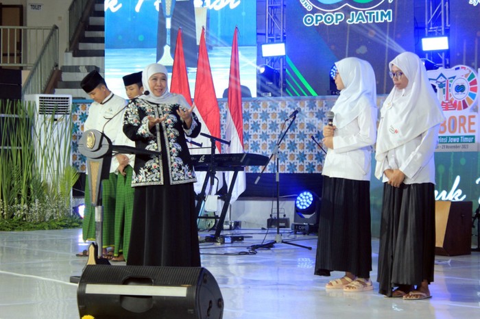 Khofifah di Jambore OPOP Khofifah di Jambore OPOP