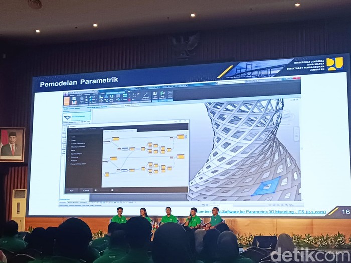 Kolokium Bagi Generasi Muda PUPR di Auditorium Kantor Kementerian PUPR