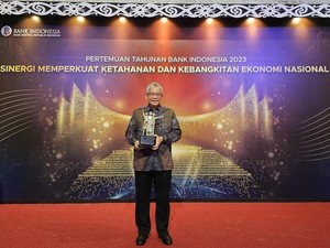 Konsisten Jaga Pertumbuhan Ekonomi, bank bjb Raih BI Award 2023