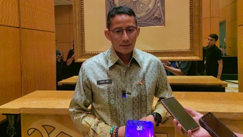 Menteri Pariwisata dan Ekonomi Kreatif (Menparekraf) Sandiaga Uno