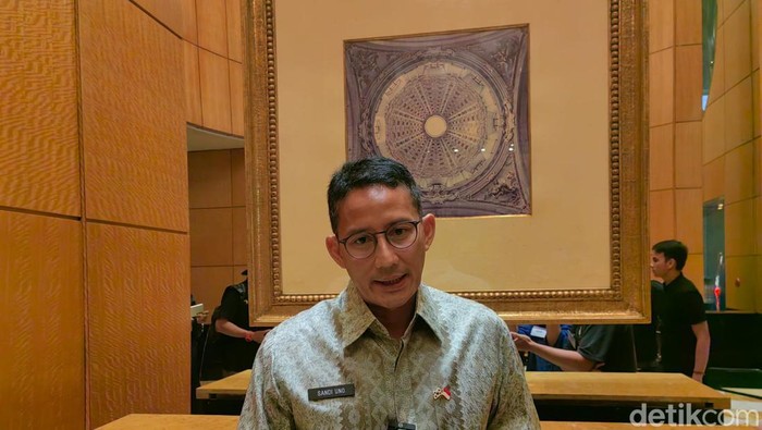 Menteri Pariwisata dan Ekonomi Kreatif Sandiaga Uno
