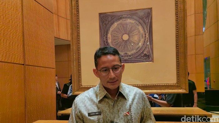 Menteri Pariwisata dan Ekonomi Kreatif Sandiaga Uno