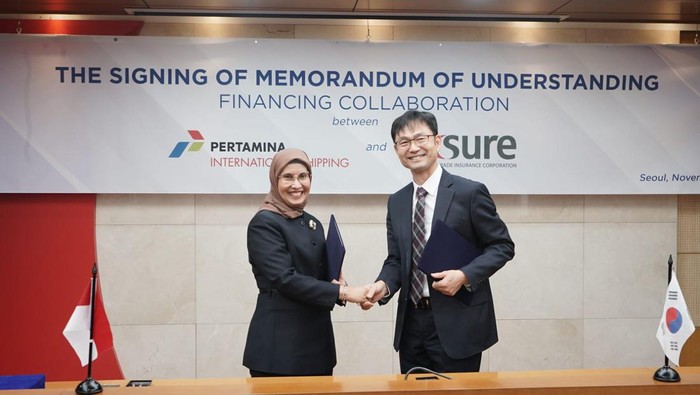 Pertamina International Shipping Jalin Kerja Sama dengan K-SURE dan KEXIM.