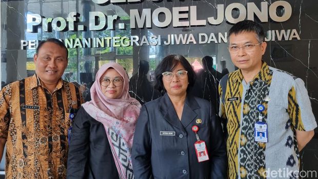 Ruang perawatan di RSJ Menur Surabaya