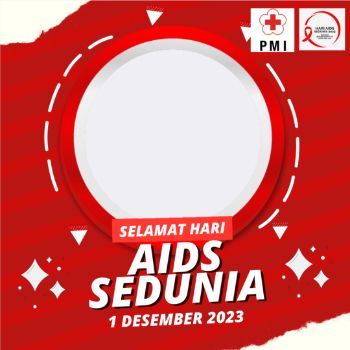 twibbon Hari AIDS Sedunia 2023