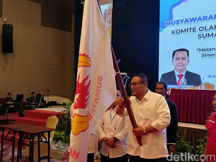 Yulian Gunhar terpilih menjadi ketua KONI Sumsel periode 2023-2027