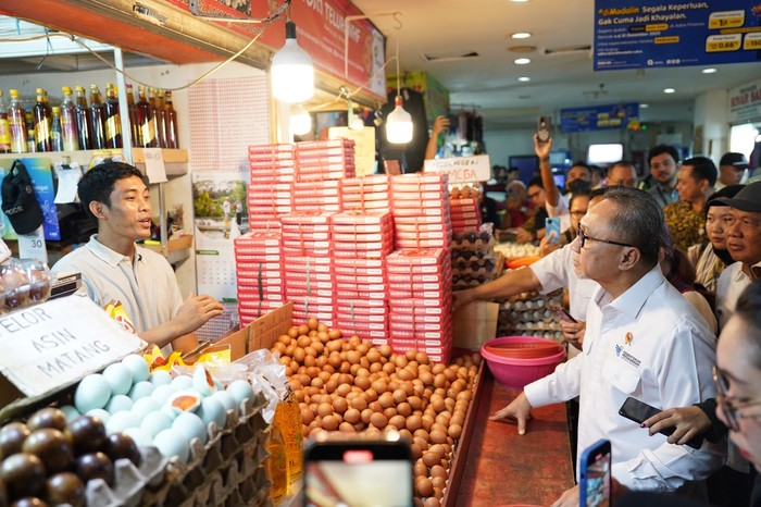 Zulhas Cek Pasar Senen